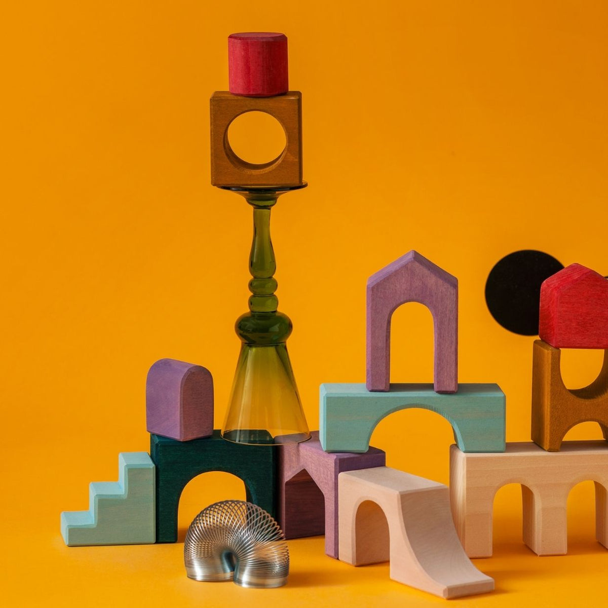 Grimm's Building Set Floors - vendor-unknown - Honeybee Toys