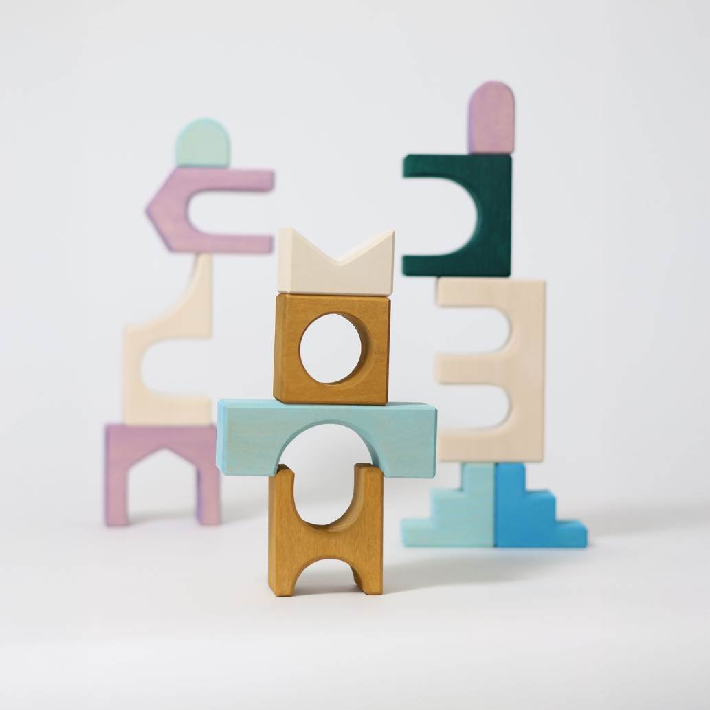 Grimm's Building Set Floors - vendor-unknown - Honeybee Toys