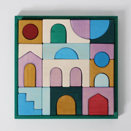 Grimm's Building Set Floors - vendor-unknown - Honeybee Toys