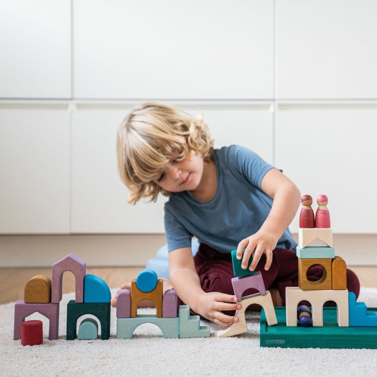 Grimm's Building Set Floors - vendor-unknown - Honeybee Toys