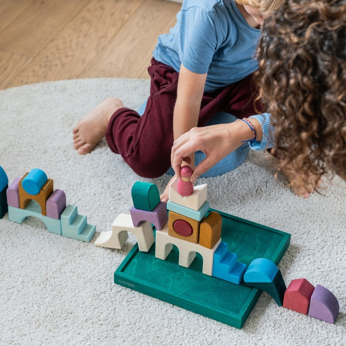 Grimm's Building Set Floors - vendor-unknown - Honeybee Toys