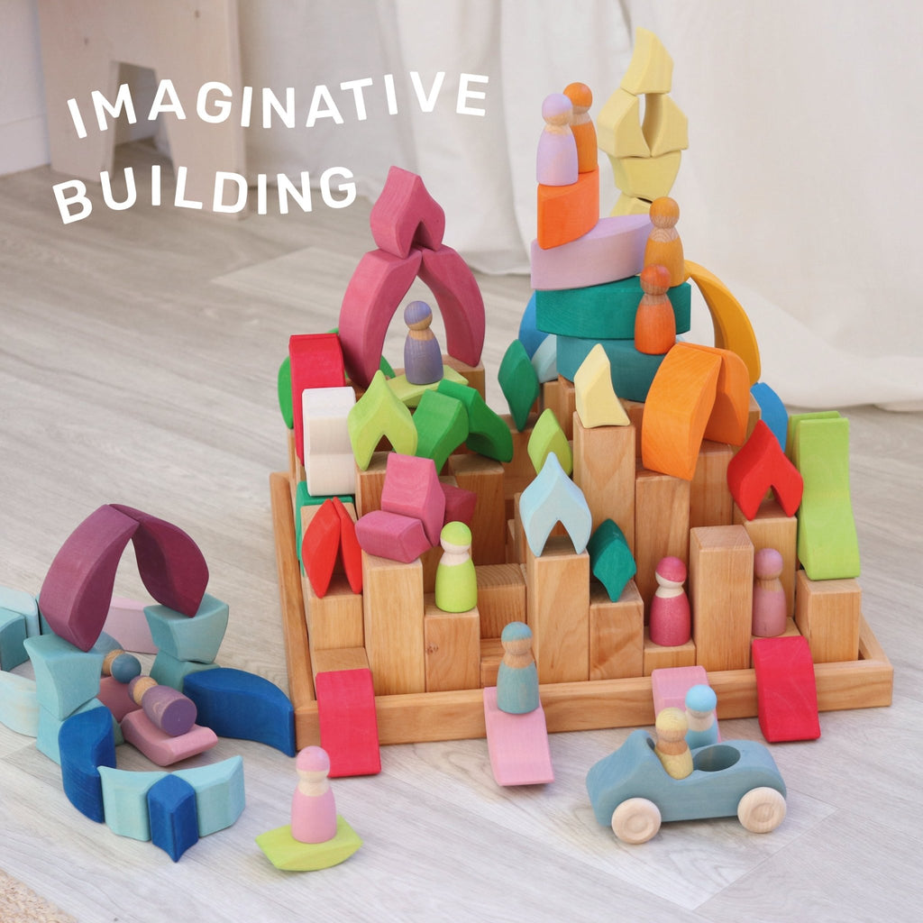 Grimm's Building Set Lara - vendor-unknown - Honeybee Toys