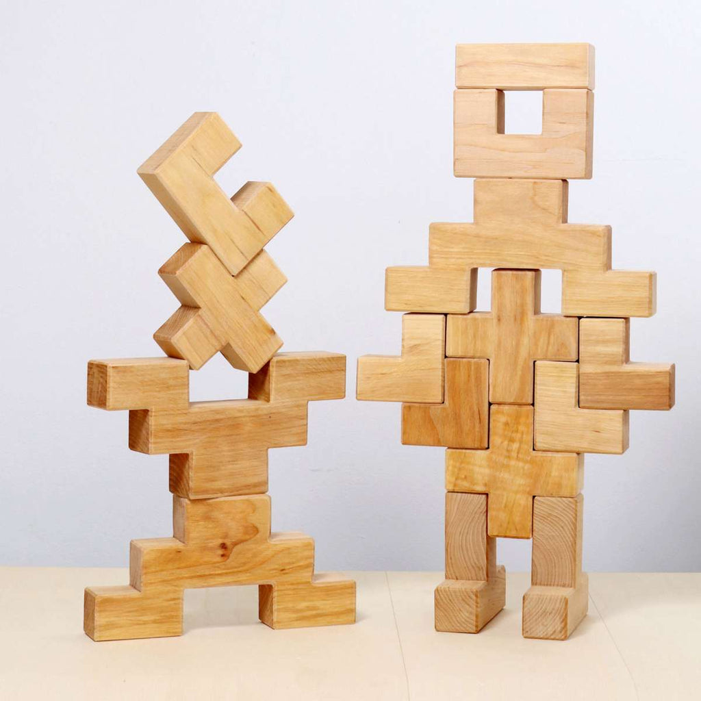 Grimm's Building Set Stairway - vendor-unknown - Honeybee Toys