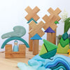 Grimm's Building Set Stairway - vendor-unknown - Honeybee Toys
