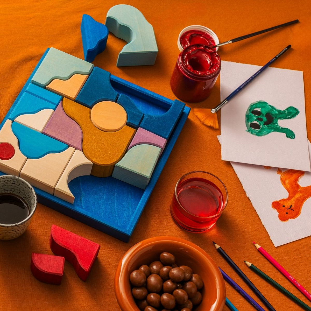 Grimm's Building Set Wave - vendor-unknown - Honeybee Toys
