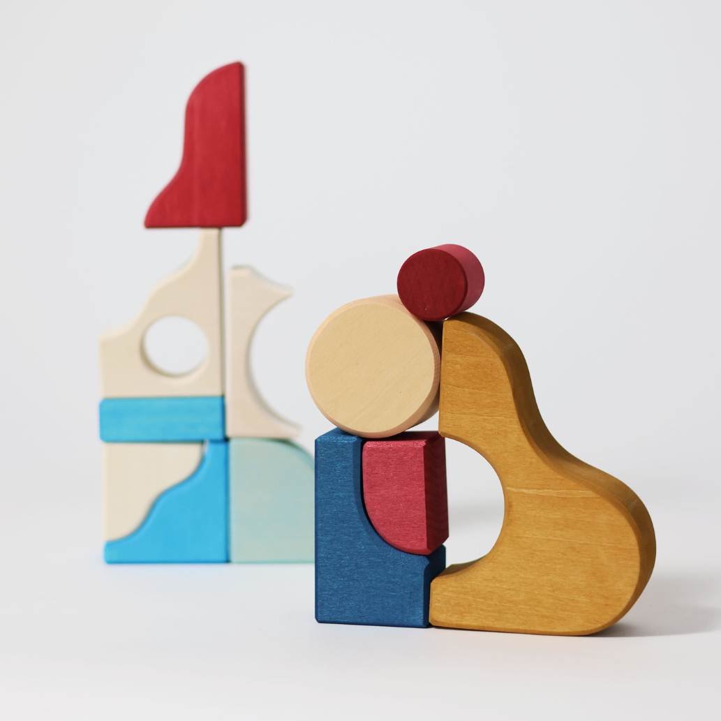 Grimm's Building Set Wave - vendor-unknown - Honeybee Toys