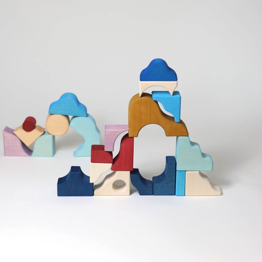 Grimm's Building Set Wave - vendor-unknown - Honeybee Toys