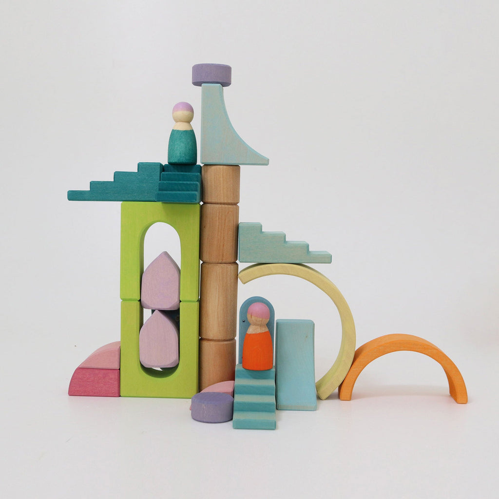 Grimm's Building World Cloud Play - vendor-unknown - Honeybee Toys