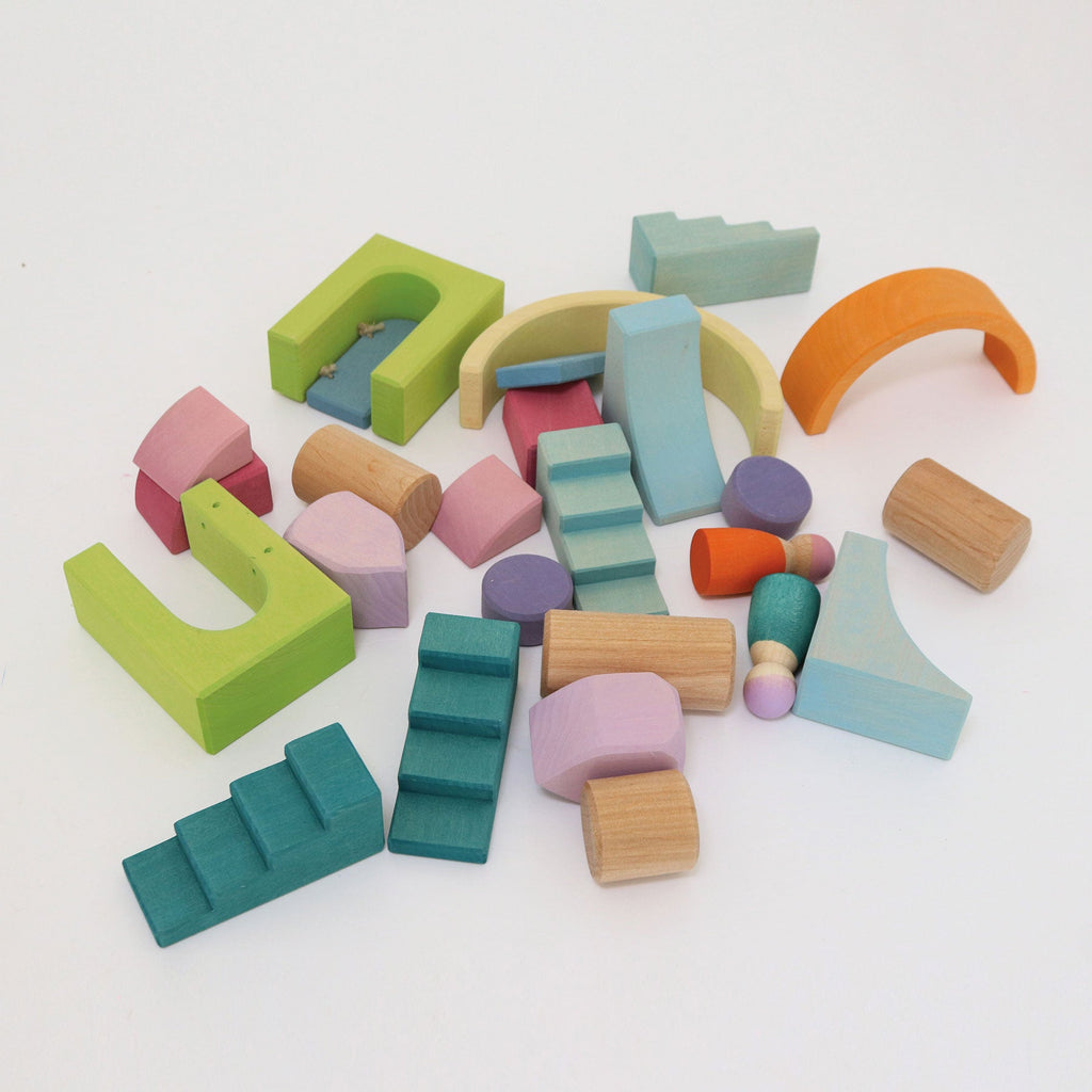 Grimm's Building World Cloud Play - vendor-unknown - Honeybee Toys