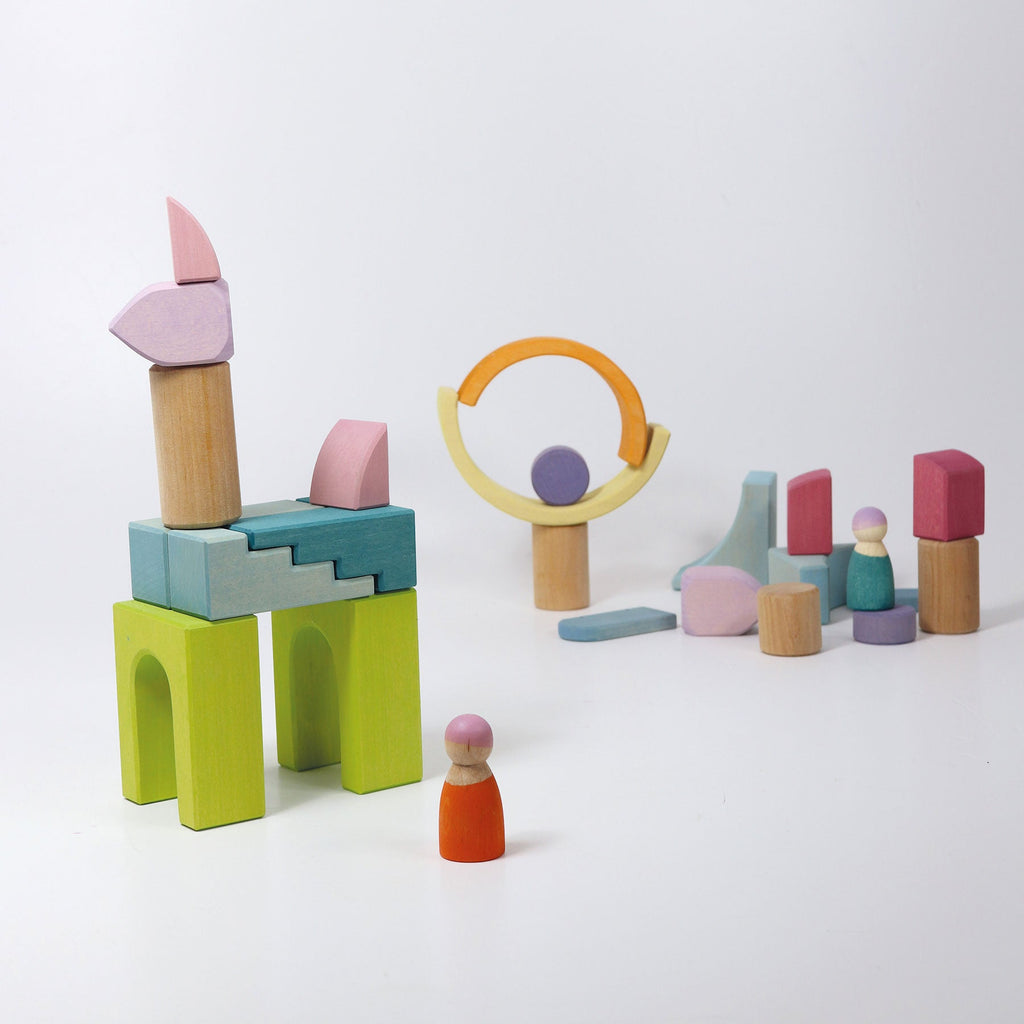 Grimm's Building World Cloud Play - vendor-unknown - Honeybee Toys