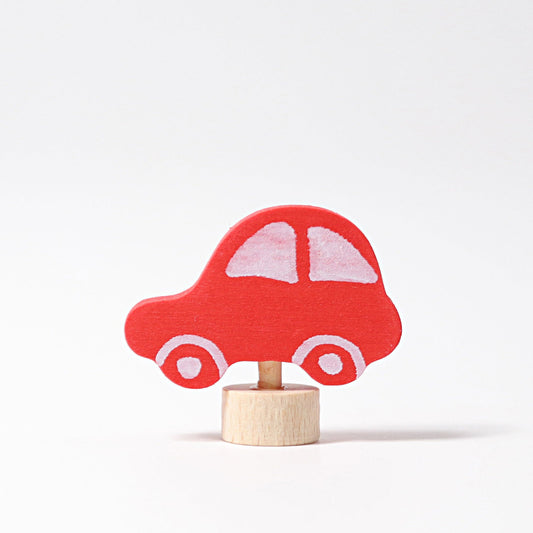 Grimm's Car Red Decoration - vendor-unknown - Honeybee Toys