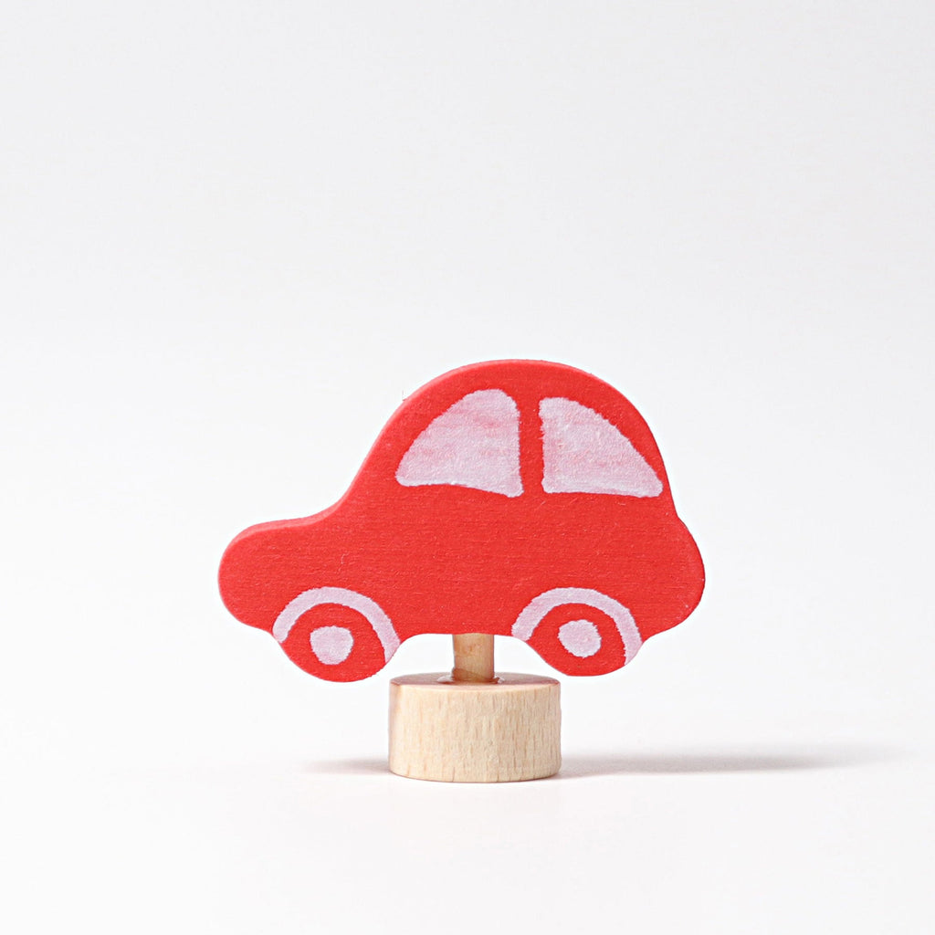 Grimm's Car Red Decoration - vendor-unknown - Honeybee Toys