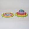 Grimm's Concentric Circles and Rings Pastel - vendor-unknown - Honeybee Toys