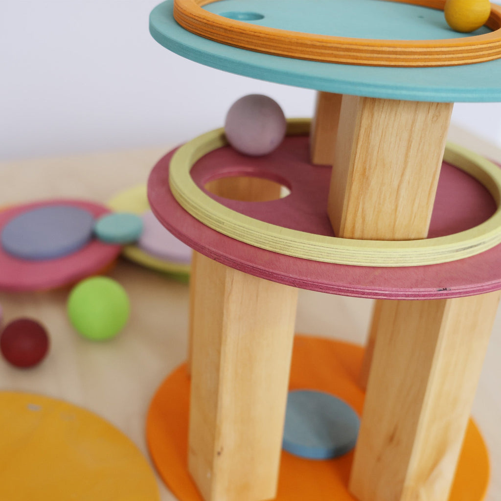 Grimm's Concentric Circles and Rings Pastel - vendor-unknown - Honeybee Toys