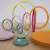 Grimm's Concentric Circles and Rings Pastel - vendor-unknown - Honeybee Toys