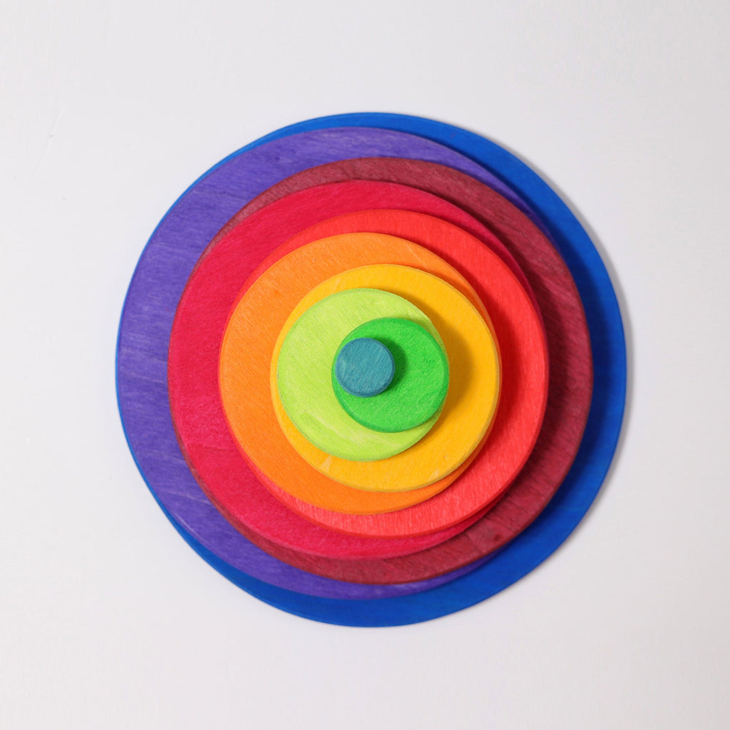 Grimm's Concentric Circles & Rings - vendor-unknown - Honeybee Toys