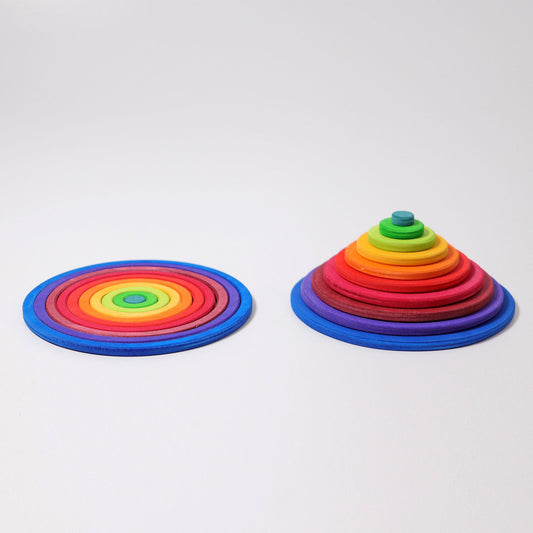 Grimm's Concentric Circles & Rings - vendor-unknown - Honeybee Toys