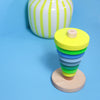 Grimm's Conical Tower Neon Green (Was $82.00 Now $55.00 32.5% saving) - vendor-unknown - Honeybee Toys