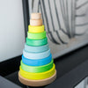 Grimm's Conical Tower Neon Green (Was $82.00 Now $55.00 32.5% saving) - vendor-unknown - Honeybee Toys