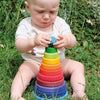 Grimm's Conical Tower Rainbow - vendor-unknown - Honeybee Toys