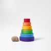 Grimm's Conical Tower Small Rainbow - vendor-unknown - Honeybee Toys