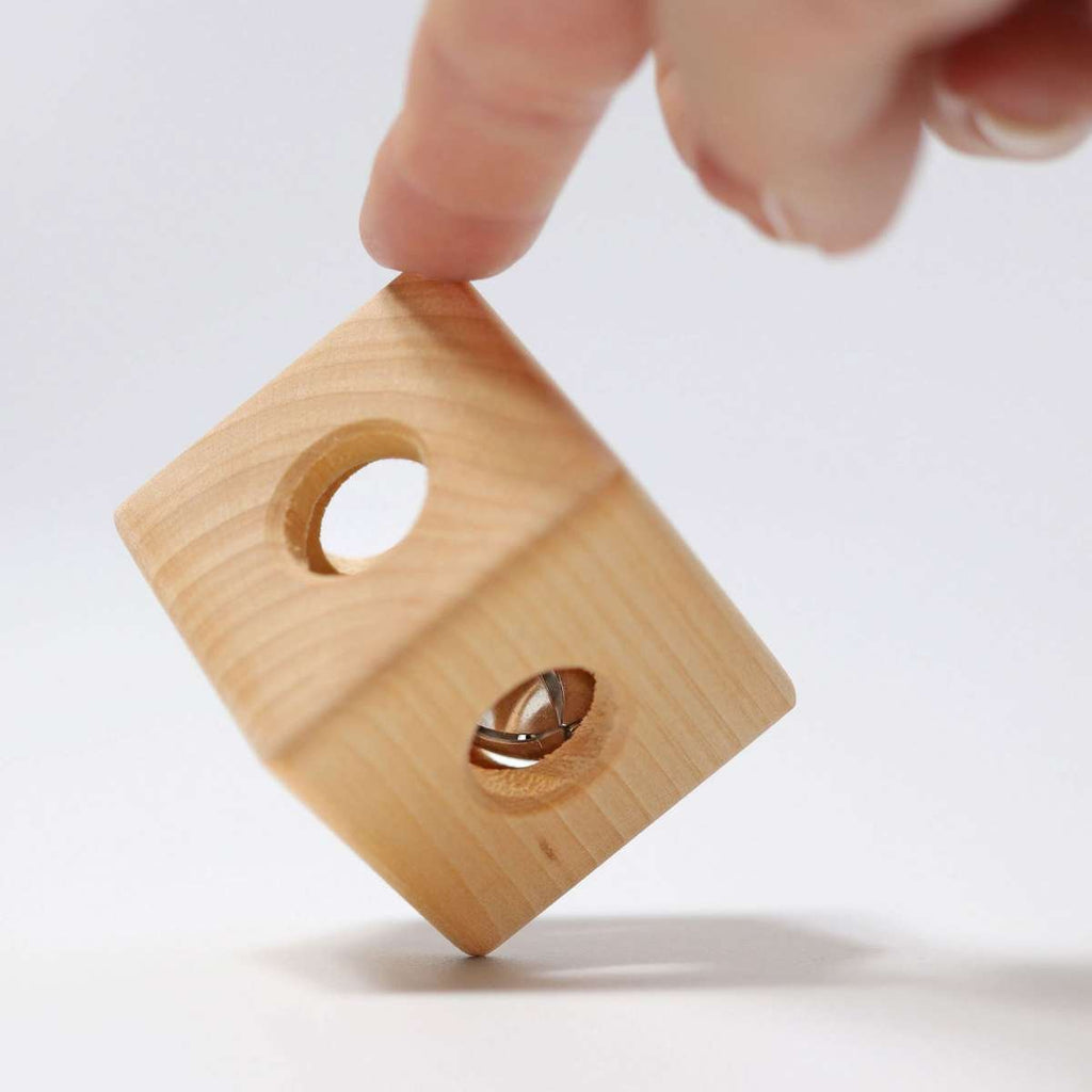 Grimm's Cube with Bells - vendor-unknown - Honeybee Toys