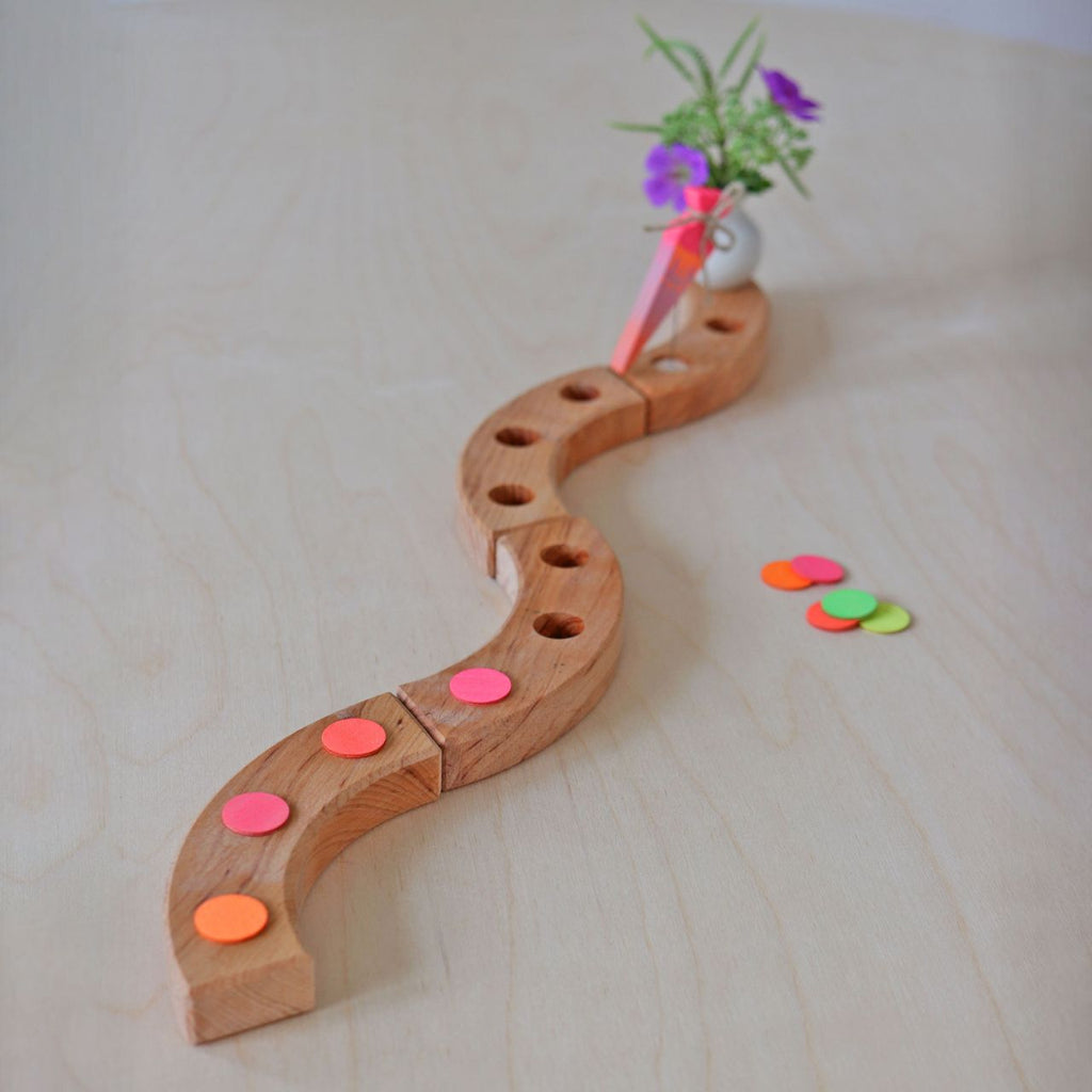 Grimm's Decoration School Cone Pink - vendor-unknown - Honeybee Toys