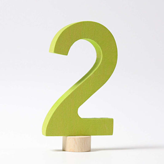 Grimm's Decorative Number 2 - vendor-unknown - Honeybee Toys