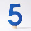 Grimm's Decorative Number 5 - vendor-unknown - Honeybee Toys