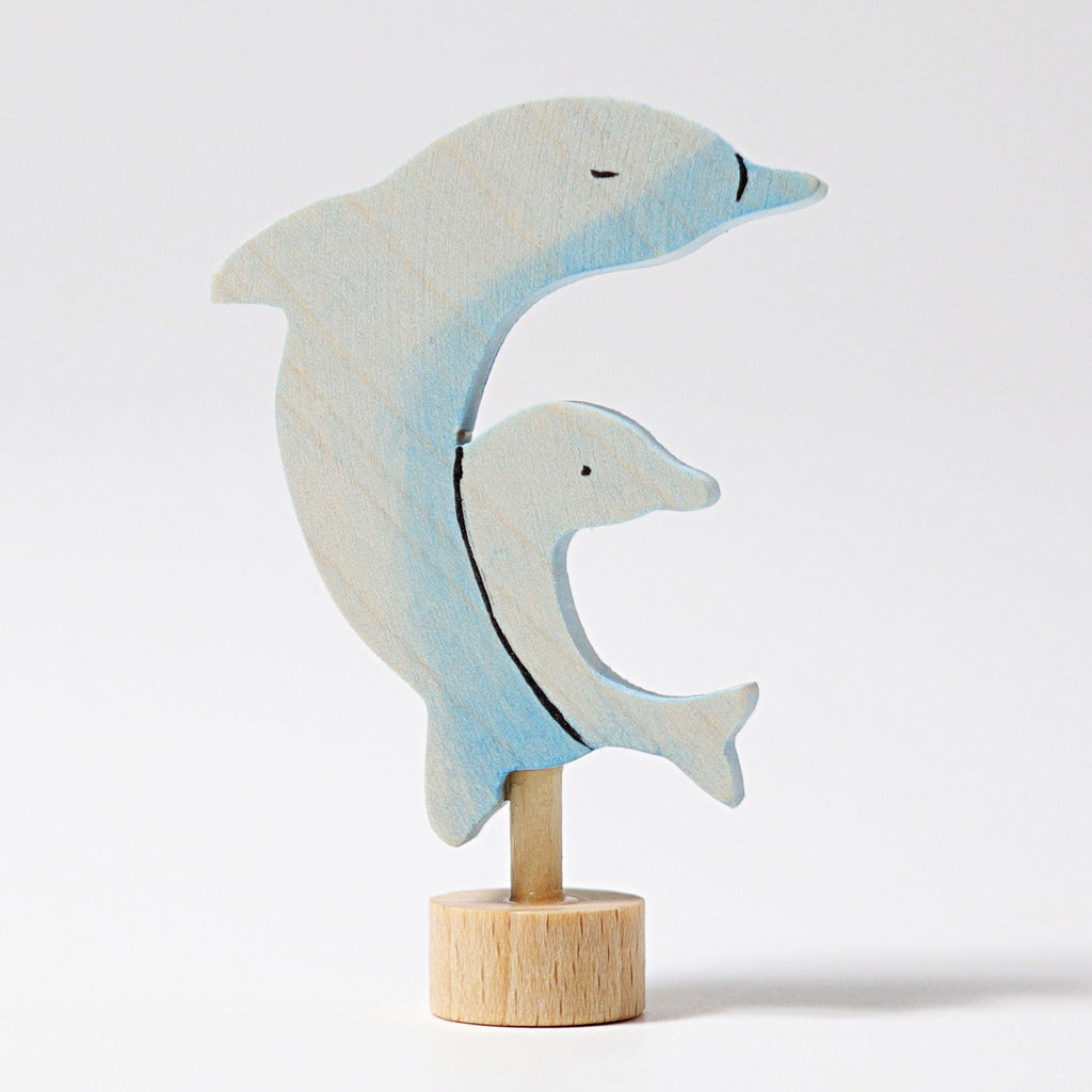 Grimm's Dolphins Decoration Handpainted - vendor-unknown - Honeybee Toys