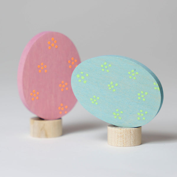 Grimms Easter Decoration Eggs (Floral) Set