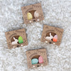 Grimms Easter Decoration Rabbit and Egg (Green) Set - vendor-unknown - Honeybee Toys