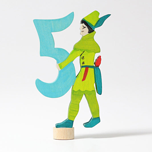 Grimm's Fairy Figure 5 Robin Decoration - vendor-unknown - Honeybee Toys
