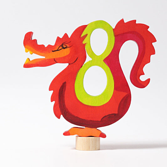 Grimm's Fairy Figure Dragon 8 Decoration - vendor-unknown - Honeybee Toys