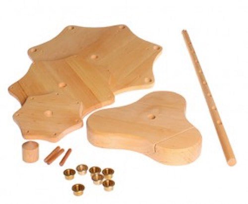 Grimm's Festivity Stand Natural - vendor-unknown - Honeybee Toys
