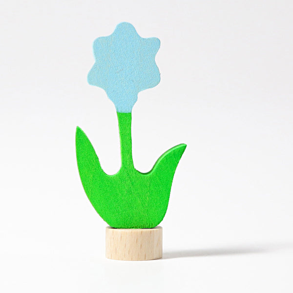Grimm's Flower Decoration, Blue