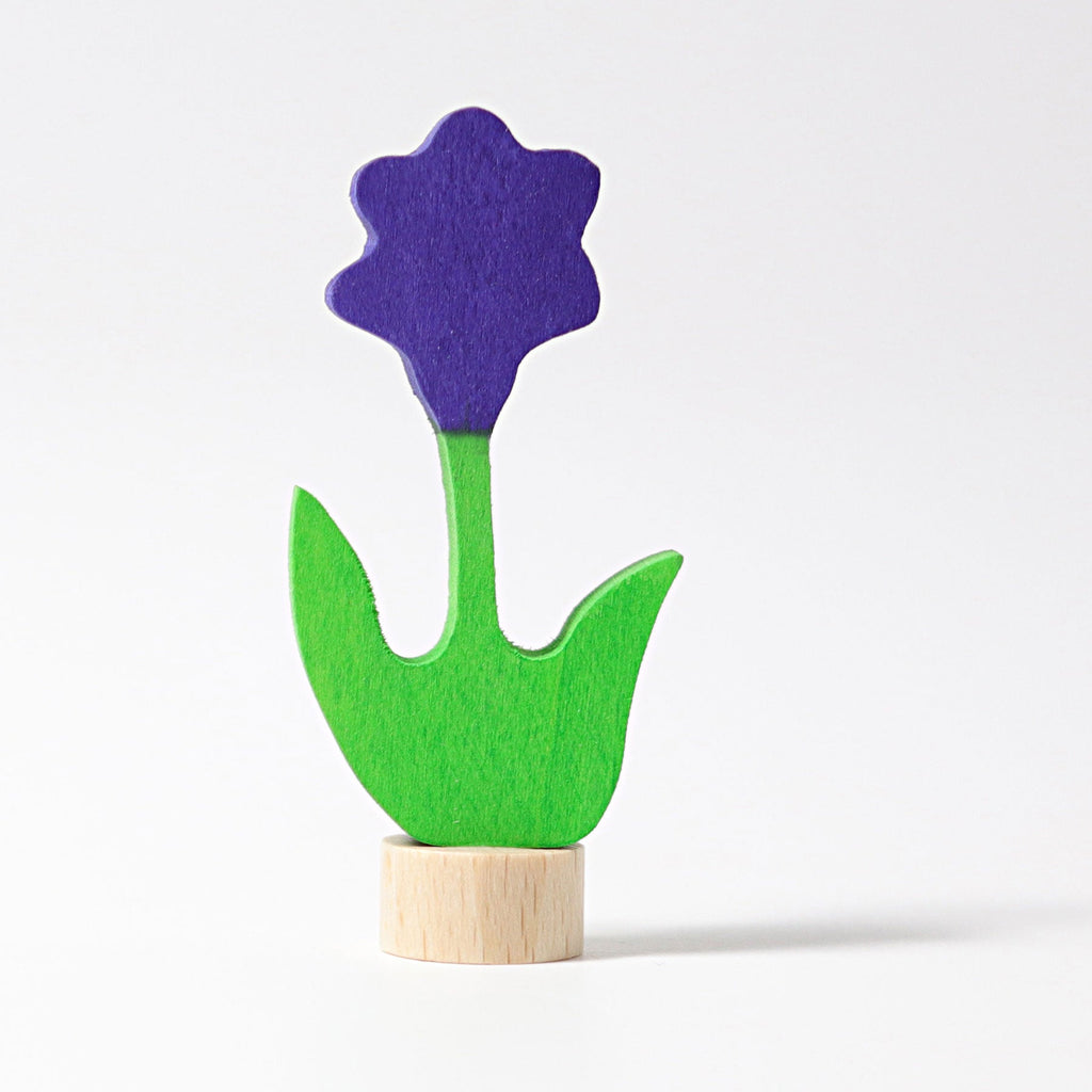 Grimm's Flower Decoration, Purple - vendor-unknown - Honeybee Toys