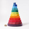 Grimm's Giant Geometrical Stacking Tower - vendor-unknown - Honeybee Toys