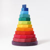 Grimm's Giant Geometrical Stacking Tower - vendor-unknown - Honeybee Toys