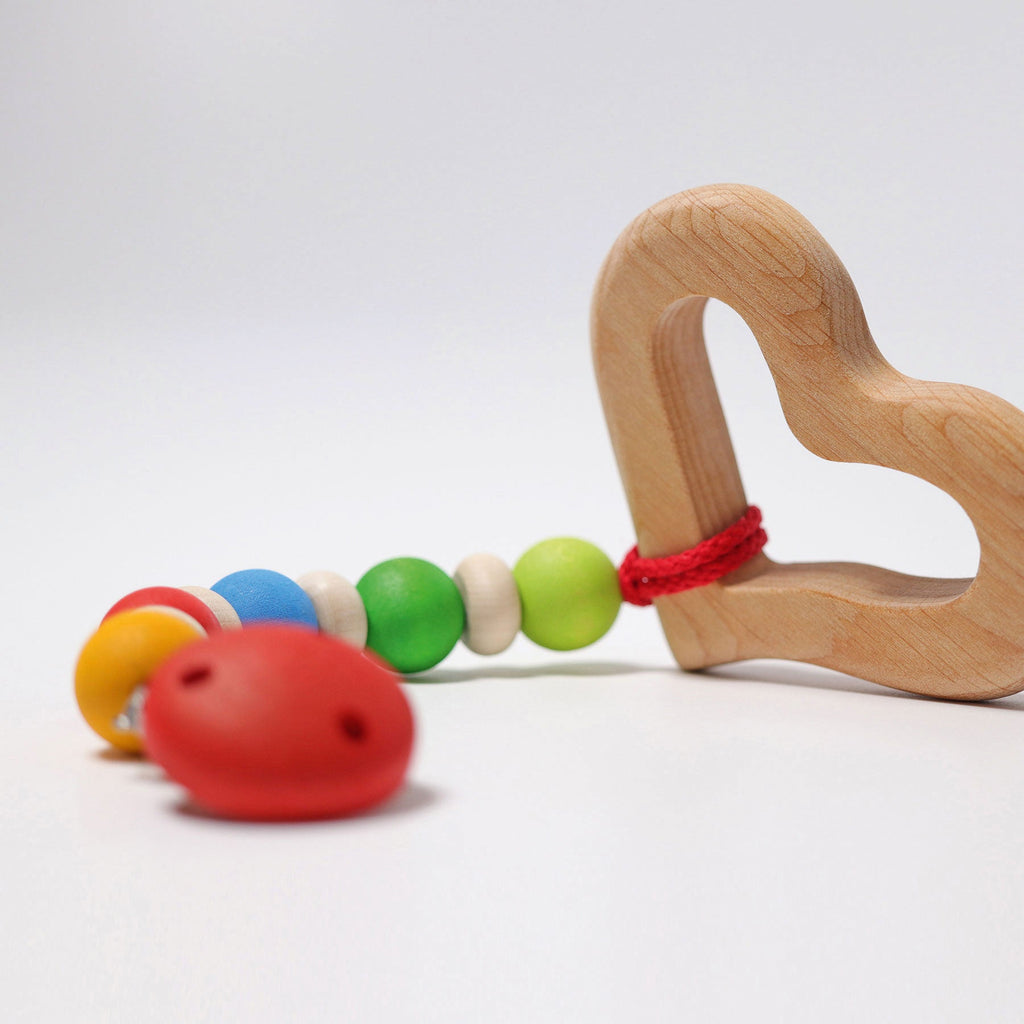 Grimm's Grasping Toy Smooth Heart - vendor-unknown - Honeybee Toys