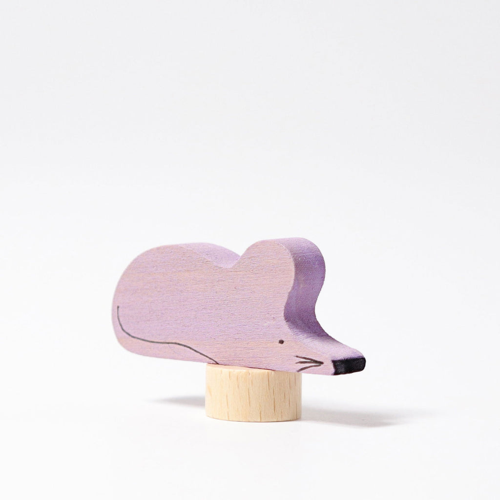 Grimm's Grey Mouse Decoration - vendor-unknown - Honeybee Toys