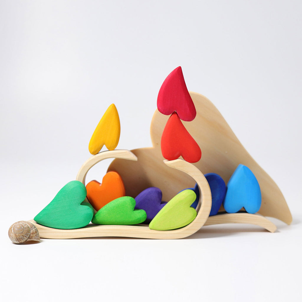 Grimm's Hearts Rainbow - vendor-unknown - Honeybee Toys