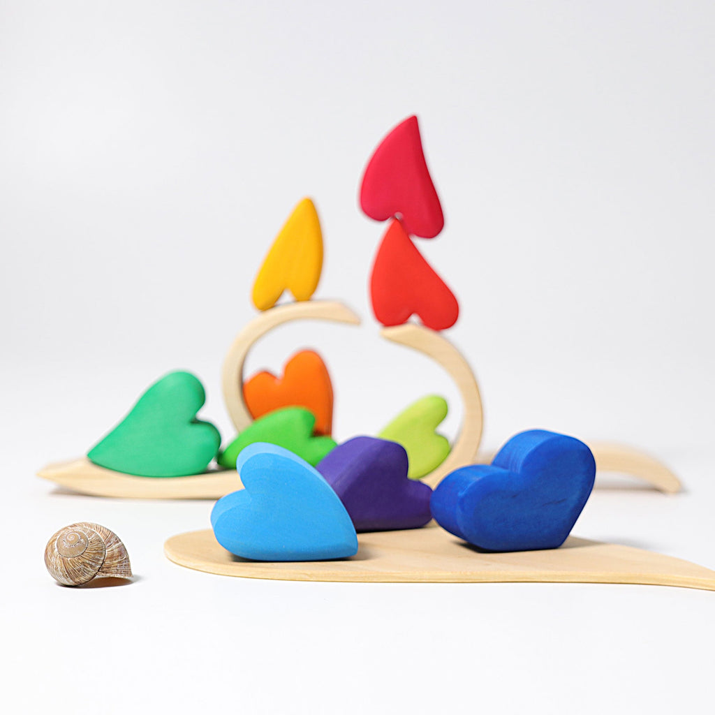 Grimm's Hearts Rainbow - vendor-unknown - Honeybee Toys