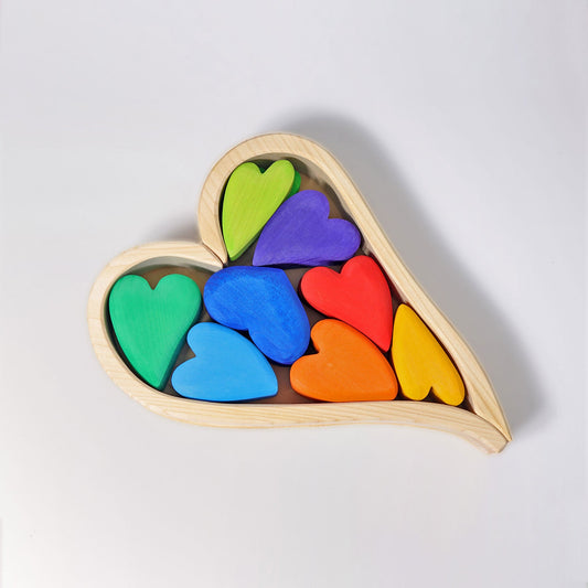 Grimm's Hearts Rainbow - vendor-unknown - Honeybee Toys