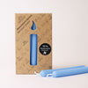 Grimm's Light Blue 10% Beeswax Candles pack of 12 - vendor-unknown - Honeybee Toys