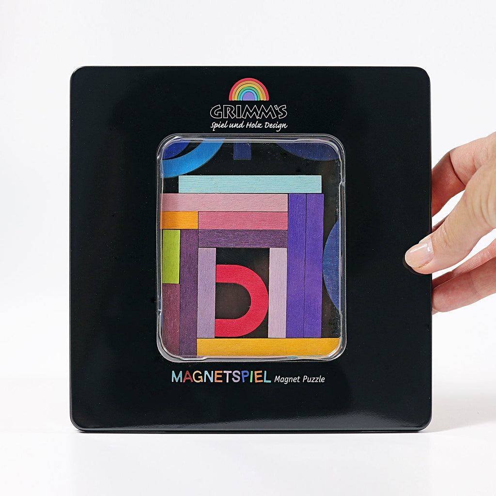 Grimm's Magnet Puzzle Alphabet Shapes - vendor-unknown - Honeybee Toys