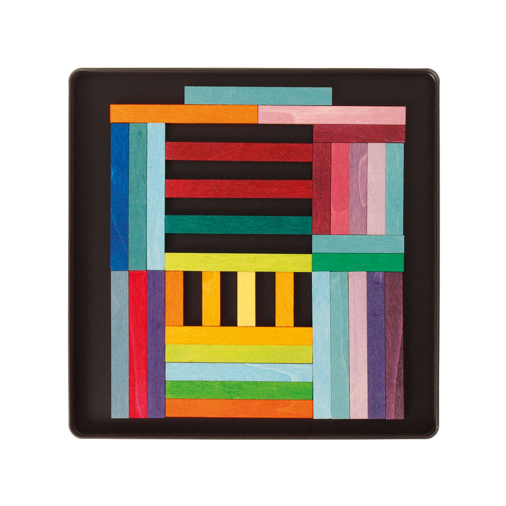 Grimm's Magnet Puzzle Alphabet Shapes - vendor-unknown - Honeybee Toys