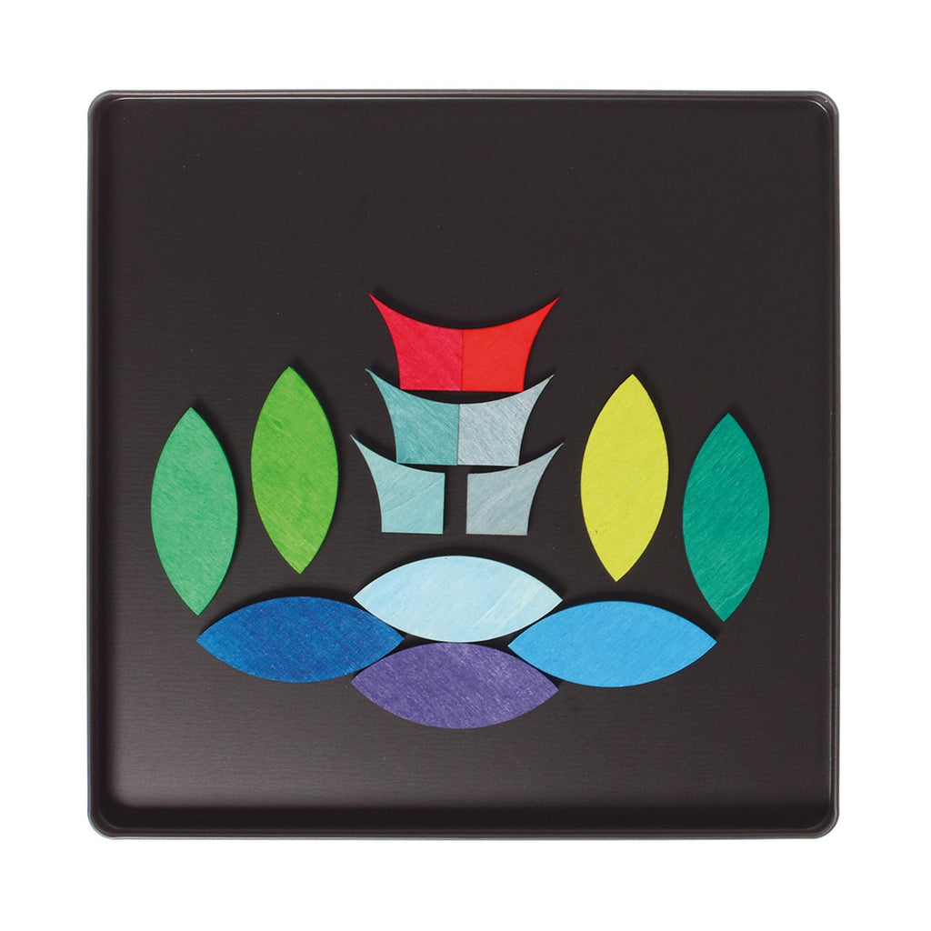 Grimm's Magnet Puzzle Circles - vendor-unknown - Honeybee Toys