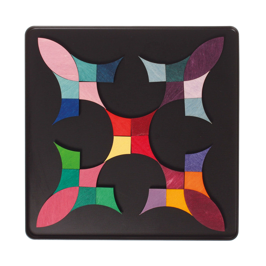 Grimm's Magnet Puzzle Circles - vendor-unknown - Honeybee Toys