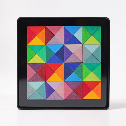 Grimm's Magnet Puzzle Mini Triangles - vendor-unknown - Honeybee Toys
